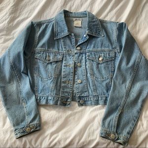 Esprit Cropped Denim Jacket
